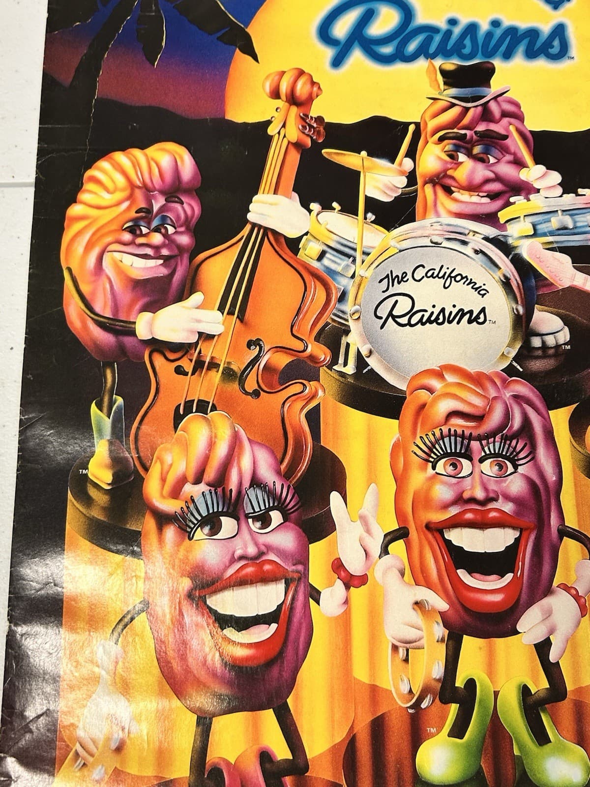 The California Raisins Poster 15.5” X 21” 4