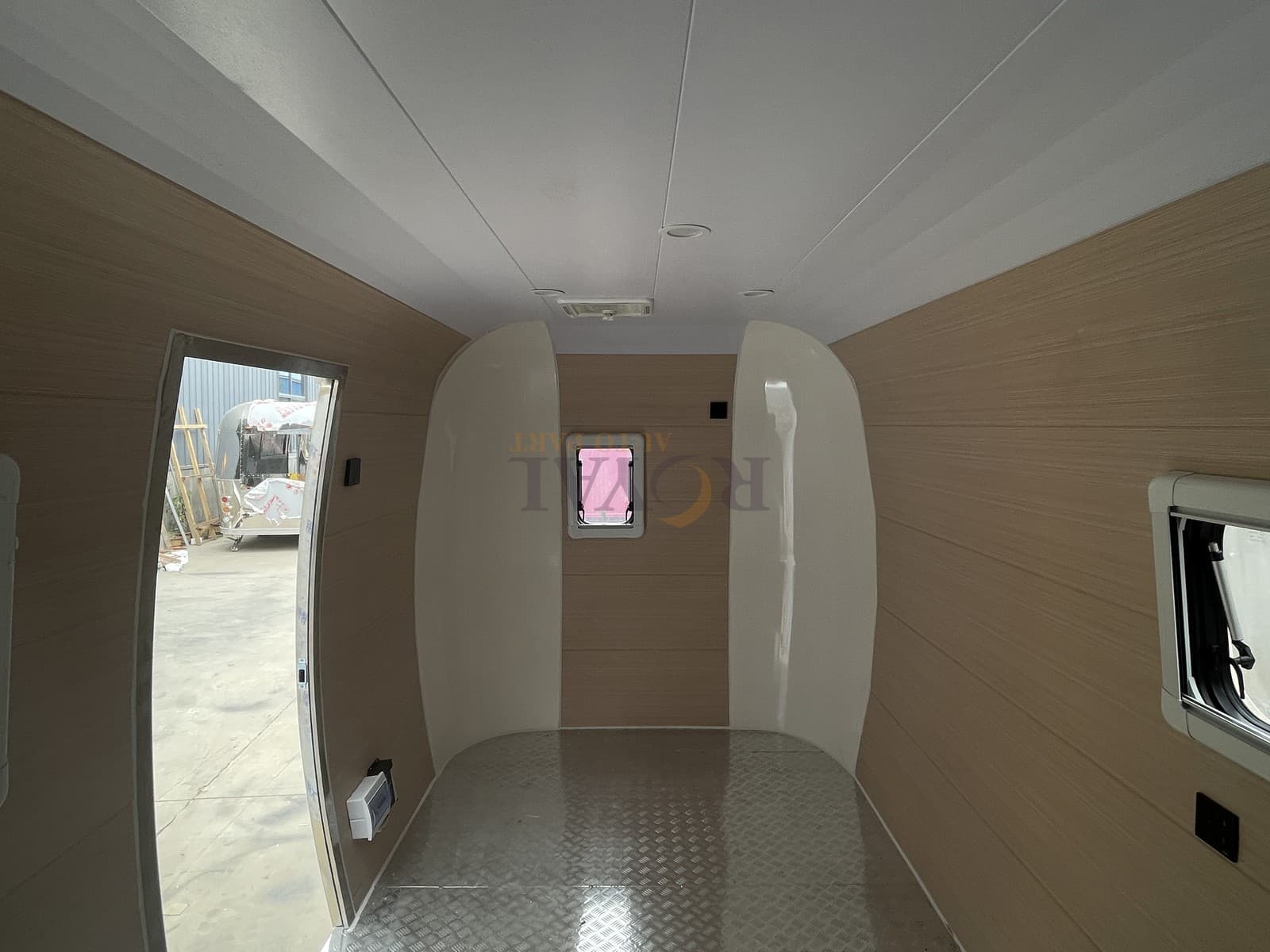 Customized Alumina Food truck Enclosed Mobile Concession Food Vending Trailer 2