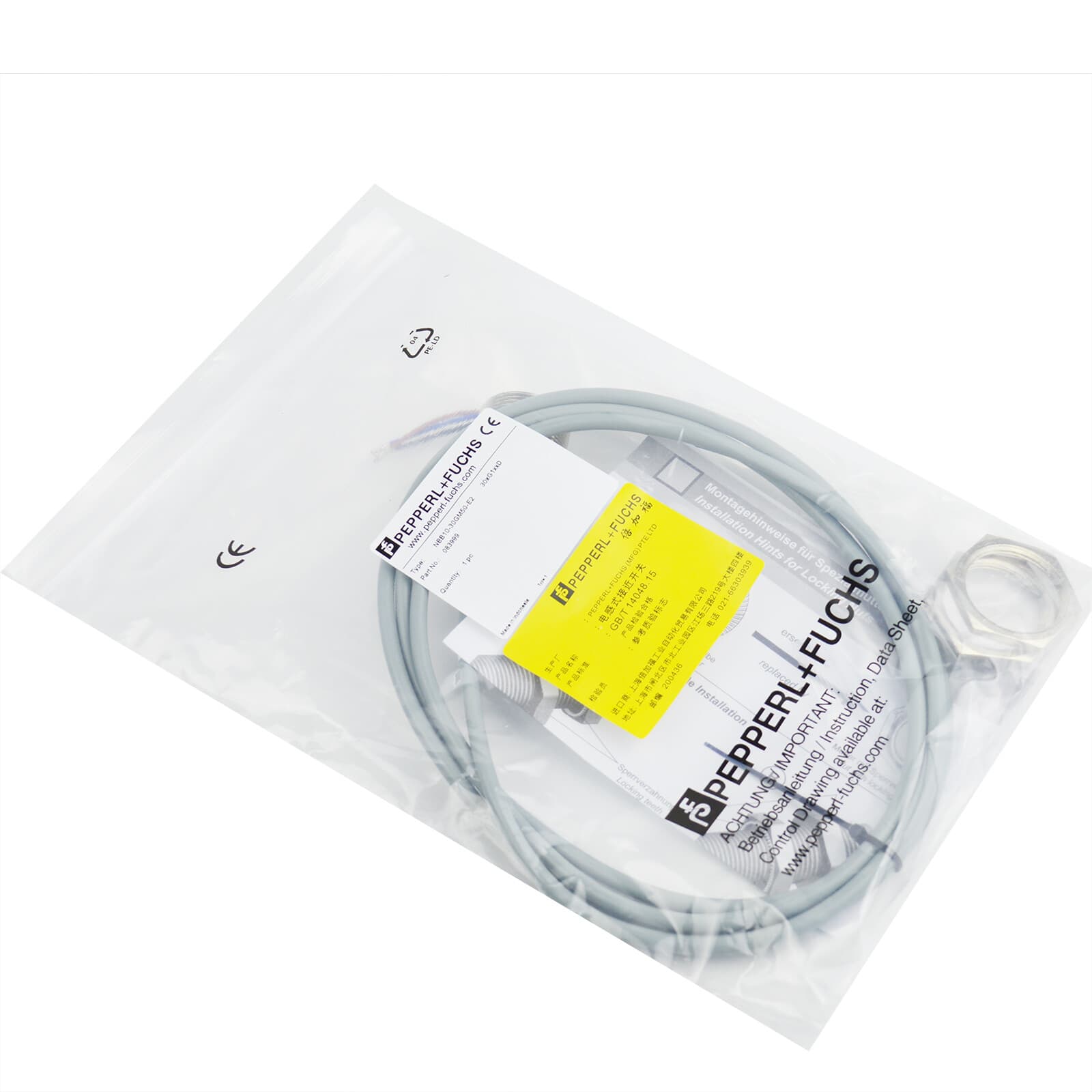 Pepperl+Fuchs NBB10-30GM50-E2 Inductive Sensor PNP New✦Kd