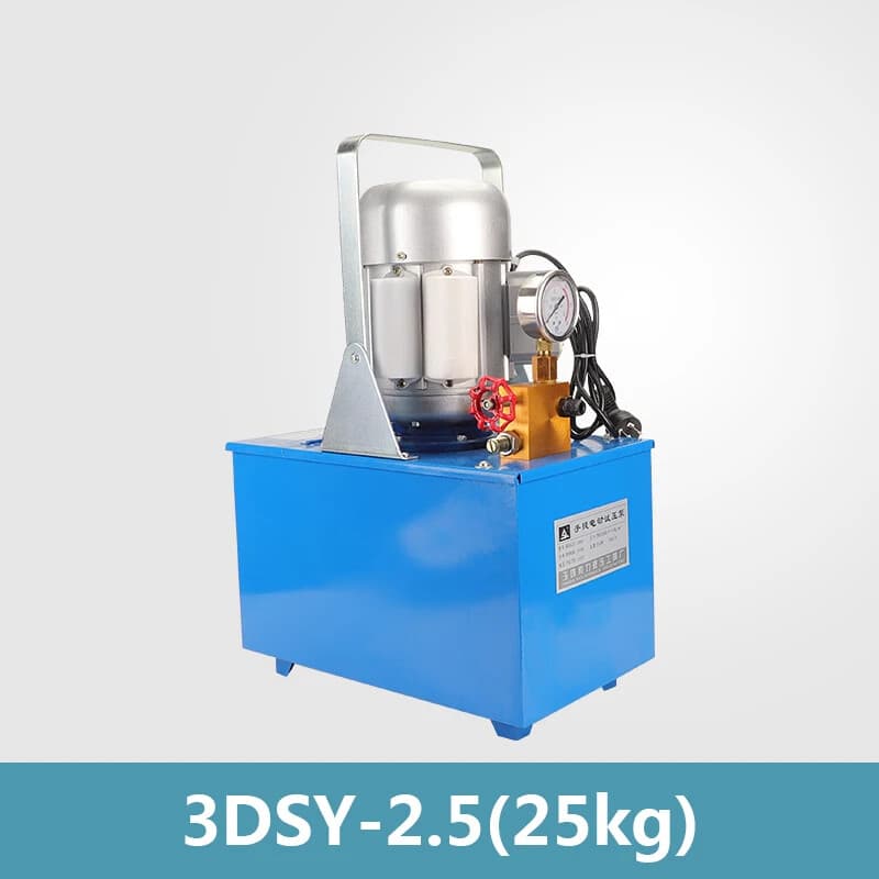 Portable Electric Pressure Test Pump 3DSY25 Pressure Pump Test Pump