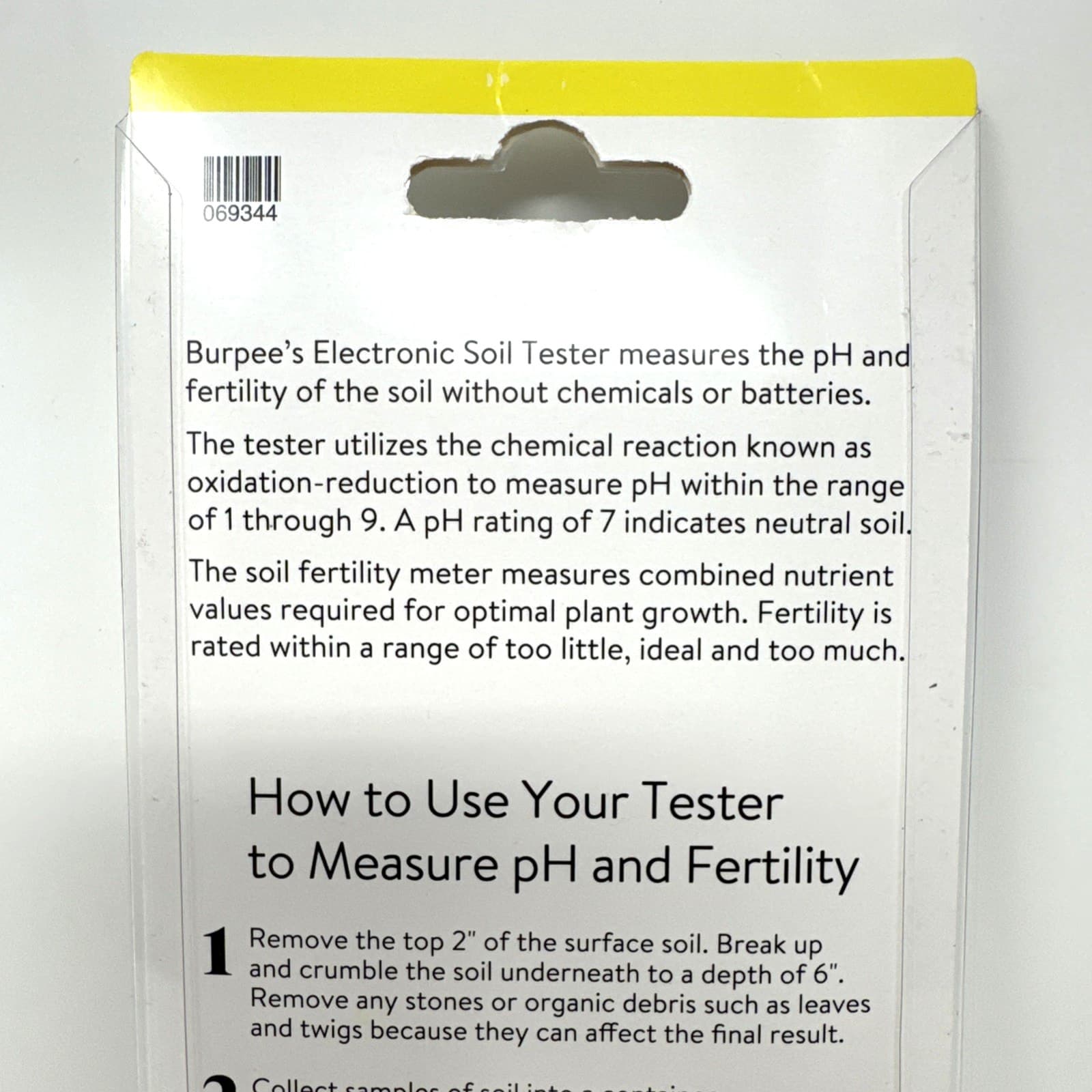Burpee Electronic Soil Tester for pH & Fertility – No Batteries Needed New 5