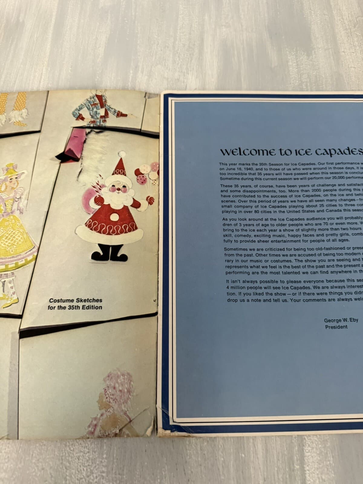 ICE CAPADES 1975 Souvenir Program 4
