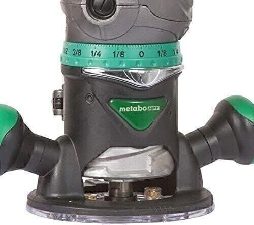 Metabo HPT KM12VC 2-1/4 Peak HP Variable Speed Fixed Plunge Base Router Kit 5
