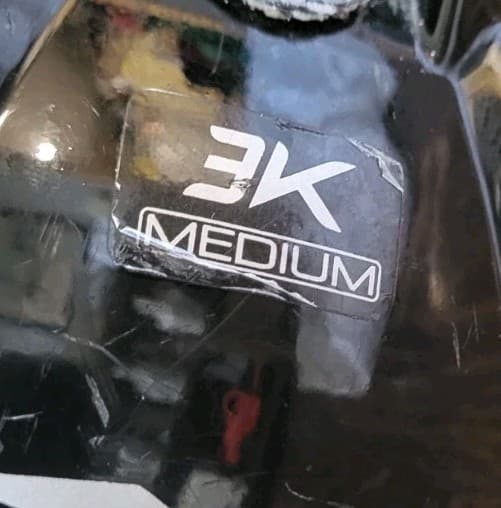 Reebok 3K Goalie Mask Adult Medium Pre-Owned 2016 5