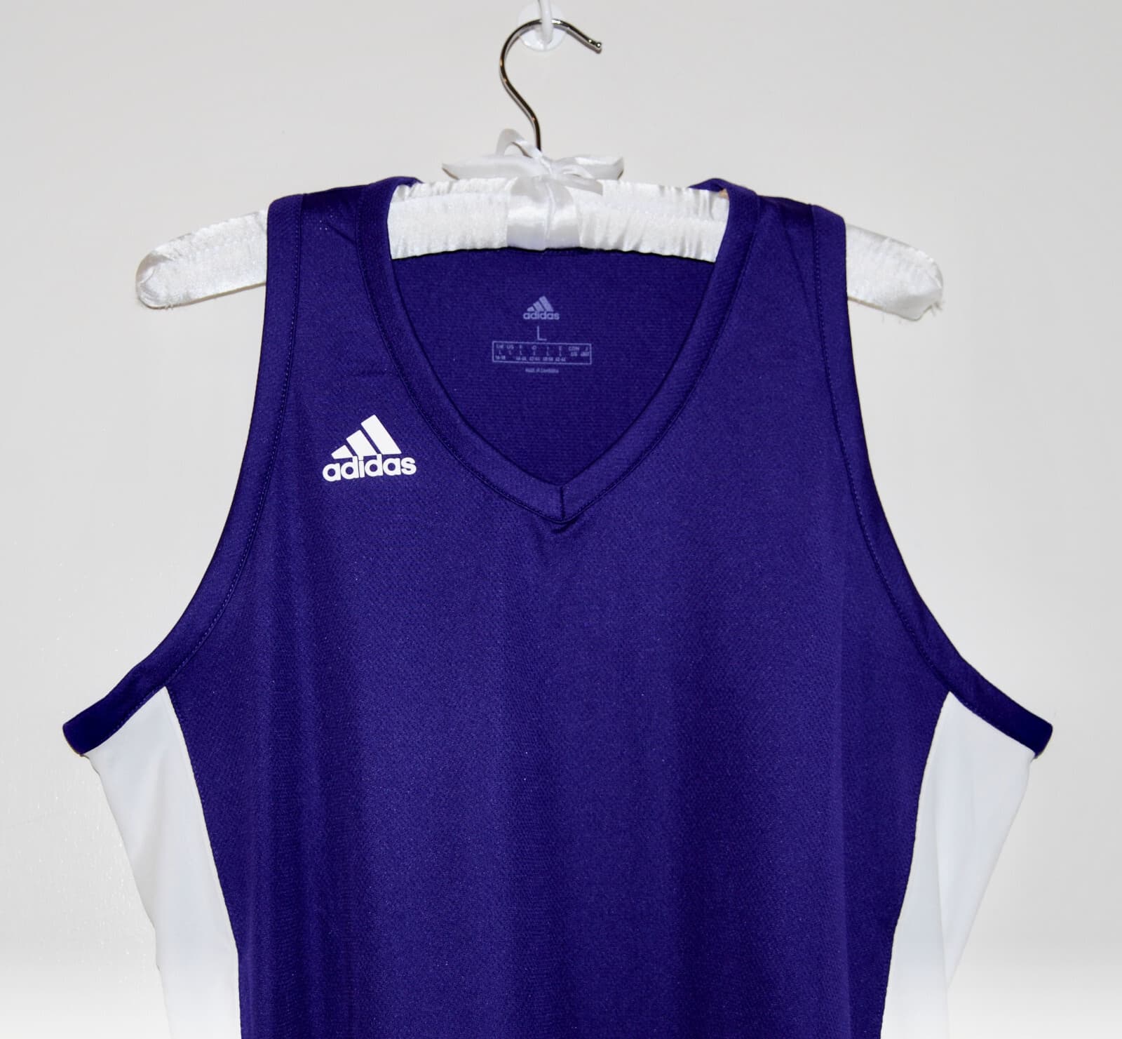 NWT adidas Women's Royal Purple Team N3XT Prime Basketball Tank sz 2XL 2