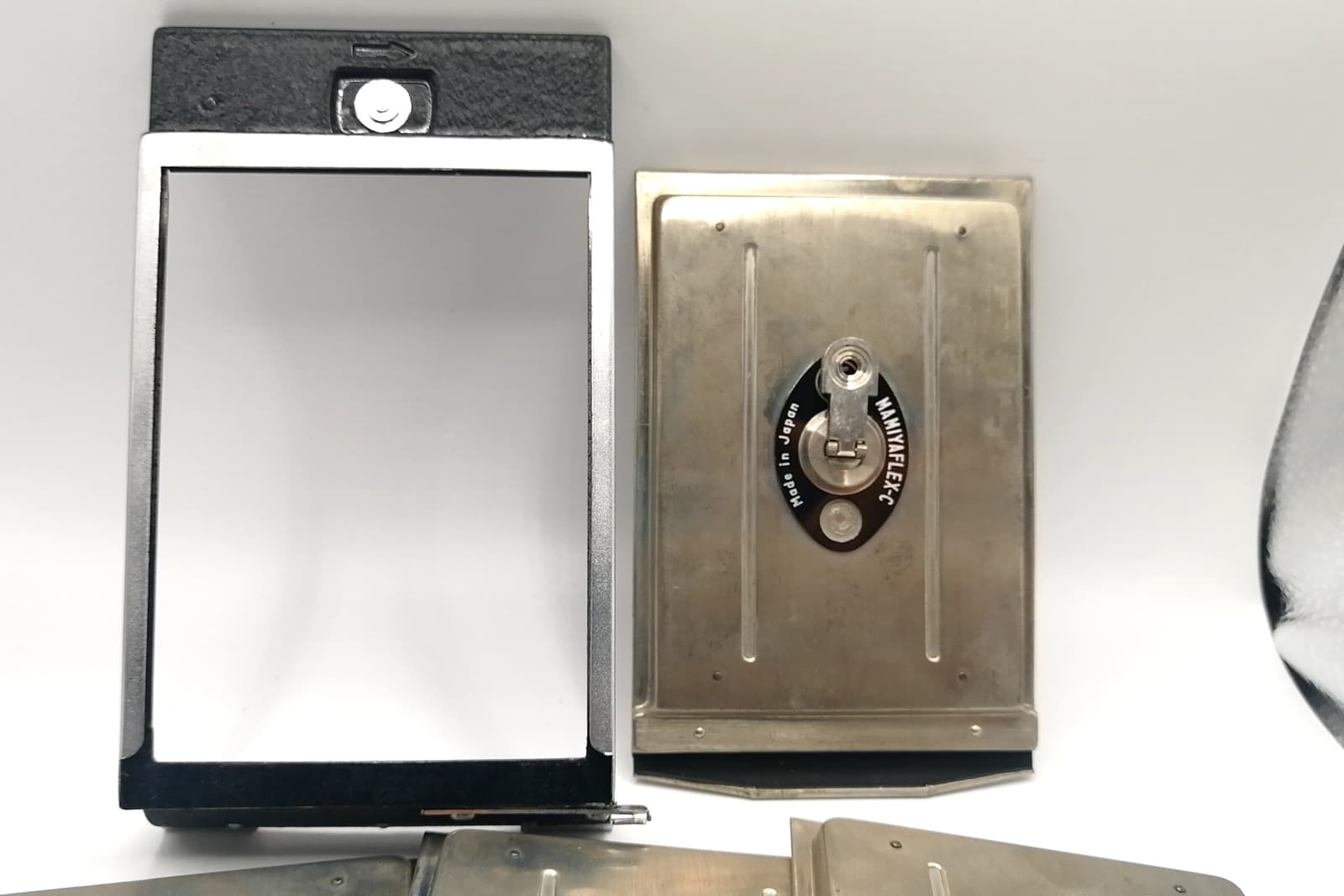 🎦👀🌟N MINT🌟 Mamiyaflex TLR Single Exposure Adapter & Film pPlate Holder JAPAN 4