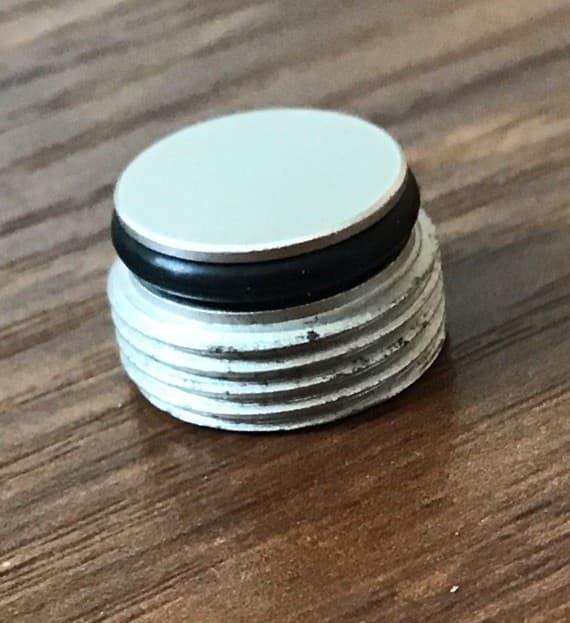 Metal Nikonos Flash Synch Cap Cover 2