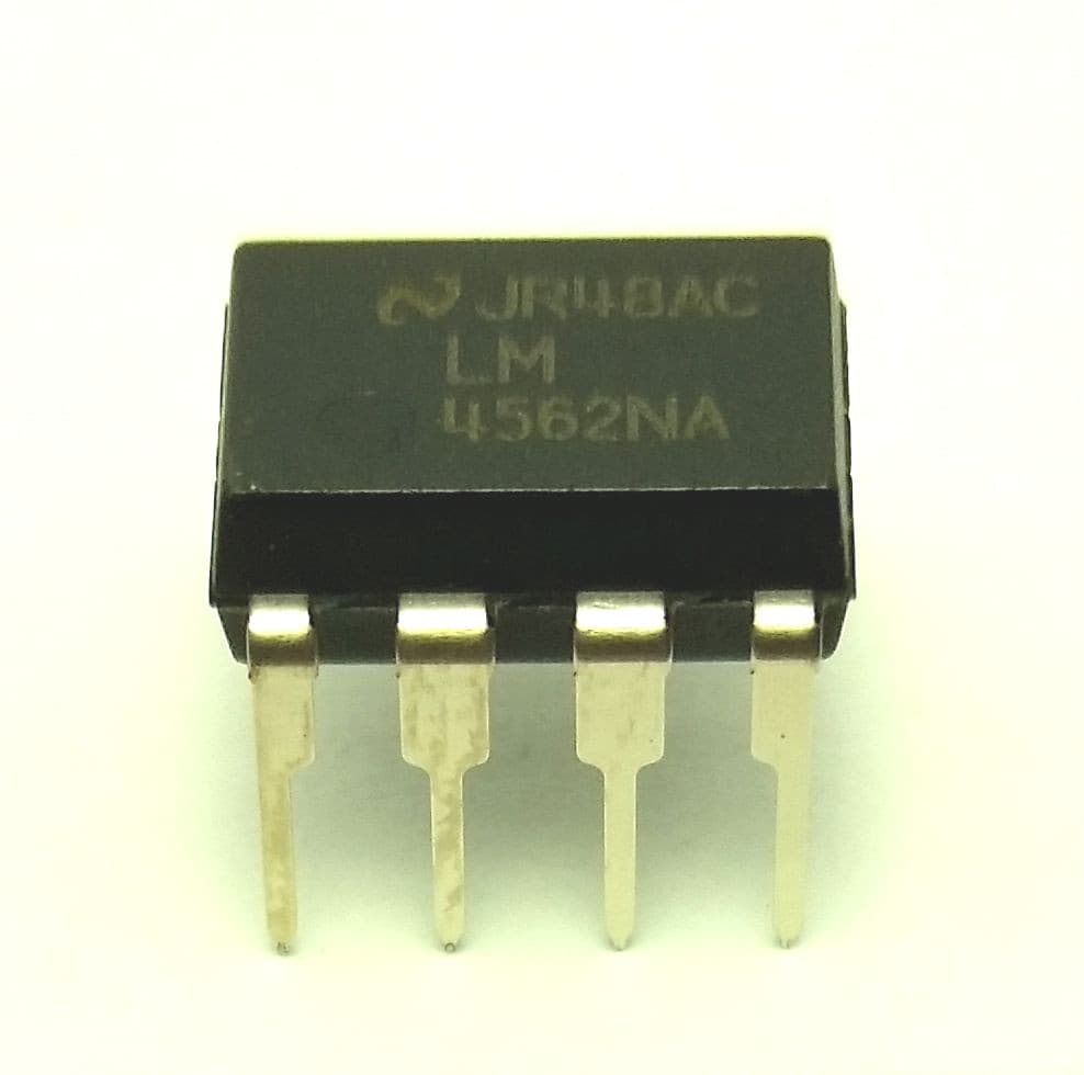 3PCS National Semiconductor LM4562NA/NOPB LM4562 4562 Dual OpAmp DIP-8 - New IC 4