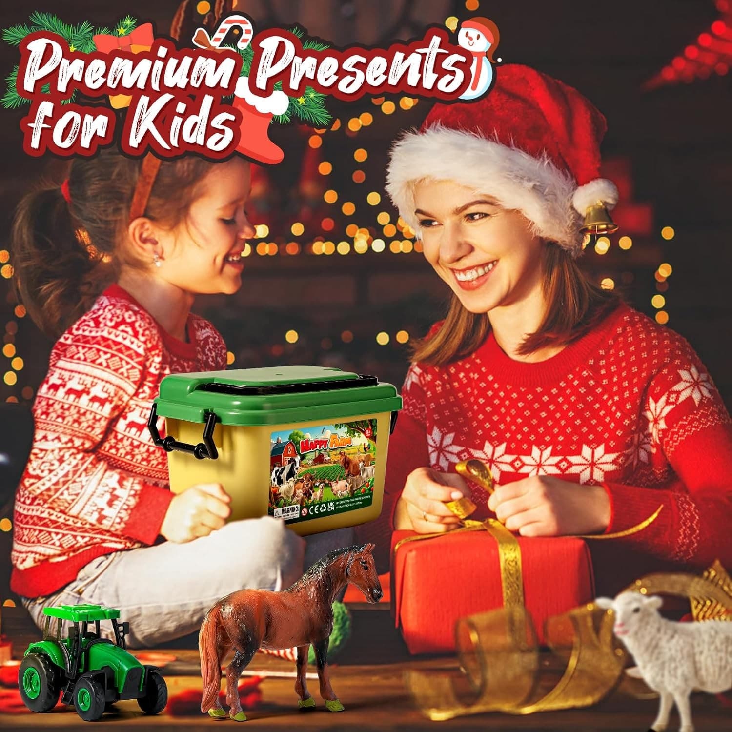 Farm Animal Toys for Toddlers,23 PCS with Realistic Animal...  6