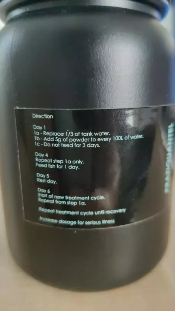 200g Fish Tank Parasite: Control Powder Deworm Management Praziquantel Fish 5