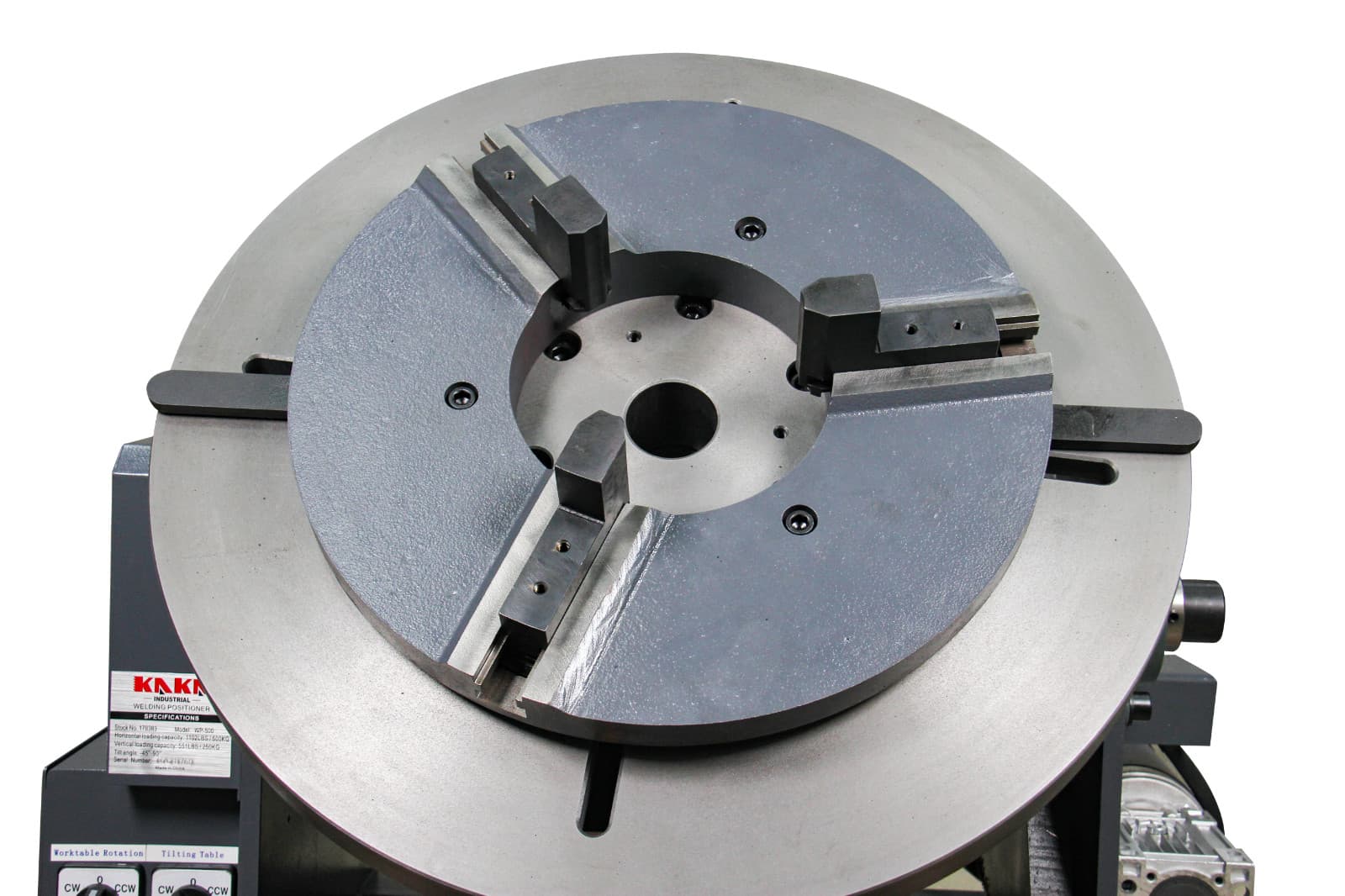 KAKA INDUSTRIAL WPC-300 3-Jaw Chuck for Welding Positioner WP-220/ WP-350 2