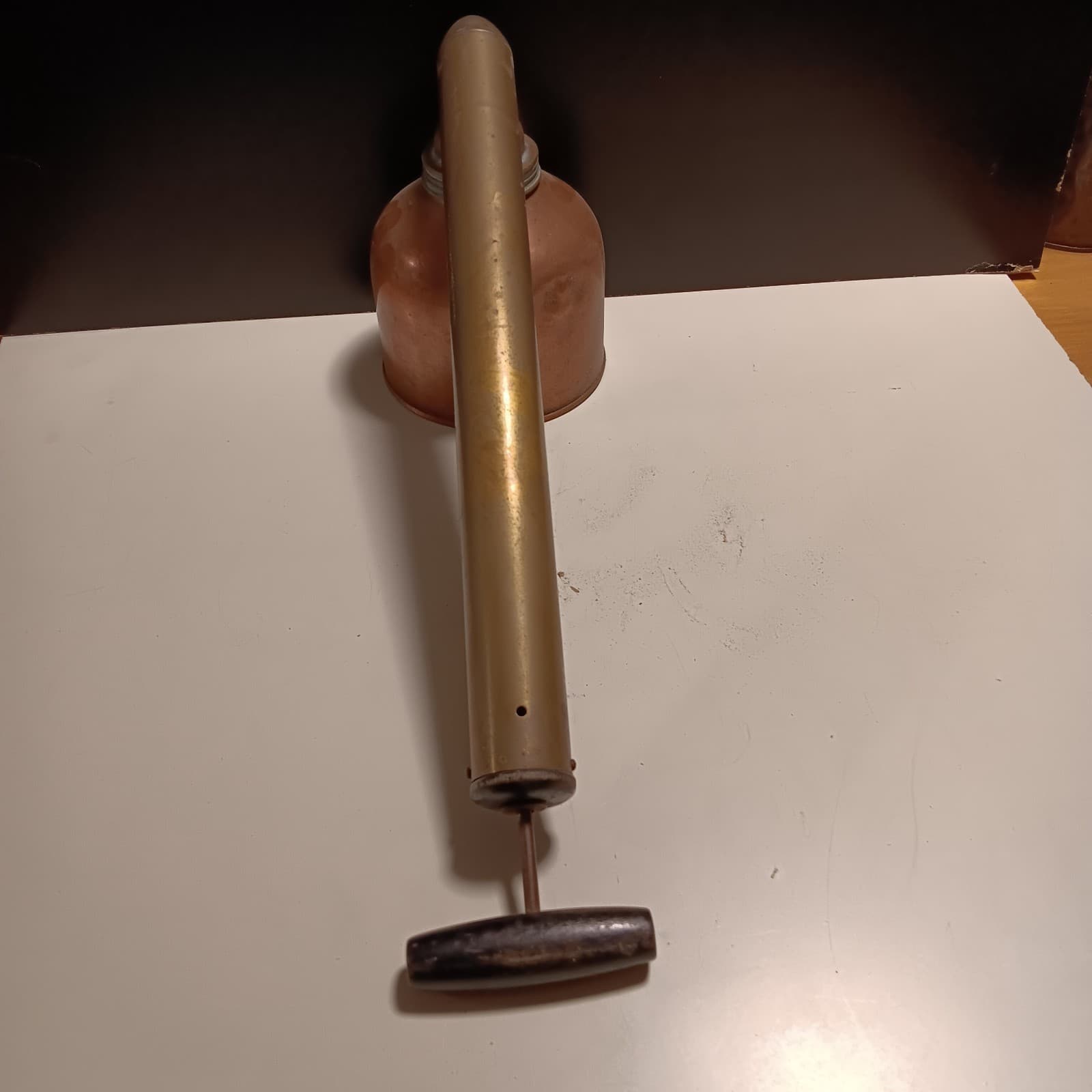 Antique Vintage D B Smith & Company Blizzard Copper and Brass Continuous Sprayer 5