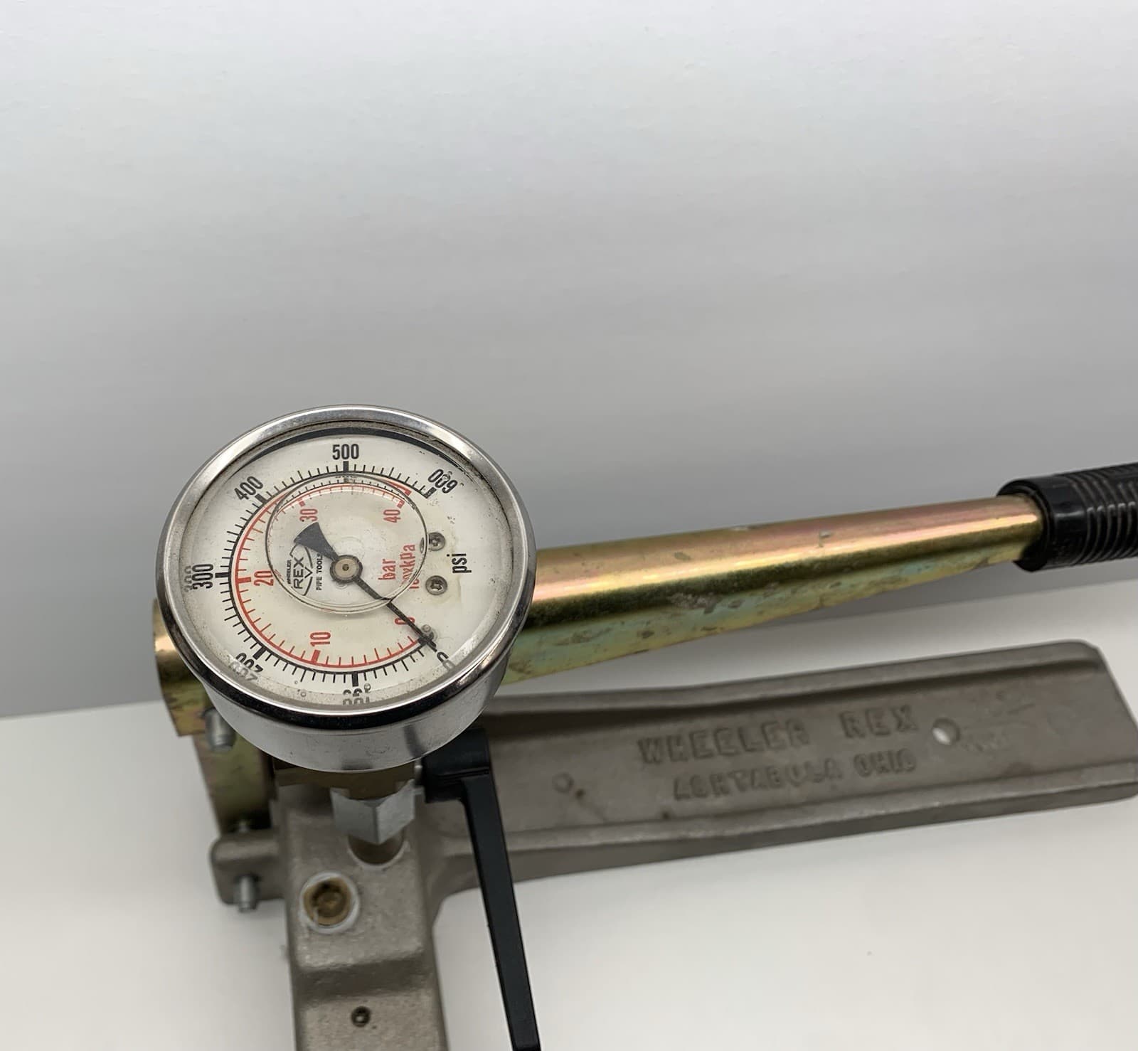 Wheeler Rex 700901 Hand Operated Hydrostatic Test Pump 600 PSI 2