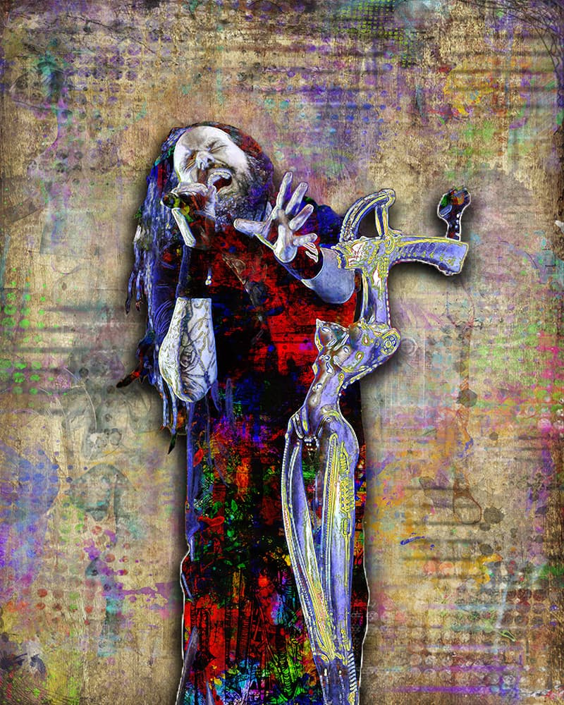 JONATHAN DAVIS KORN 13x19in Poster, KORN Tribute Print  Free Shipping 3