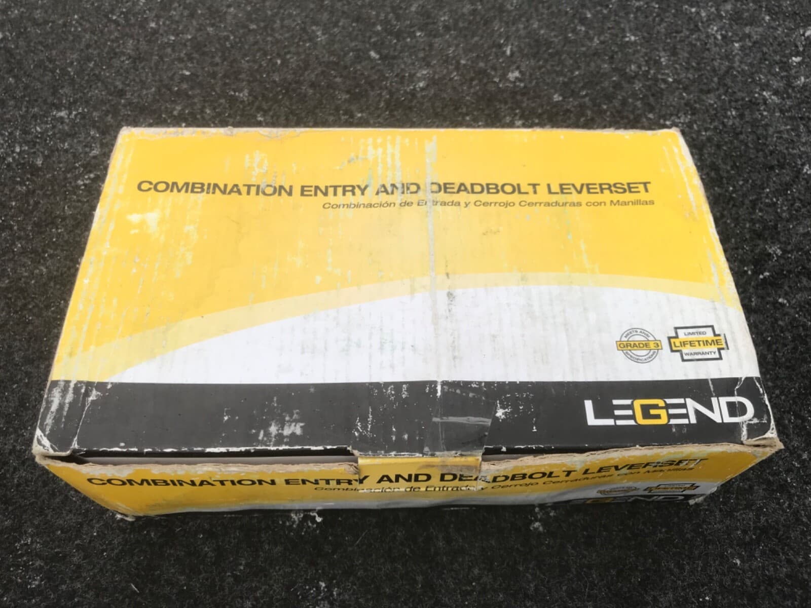 Legend 809116 COMBINATION ENRY AND DEADBOLT LEVERSET   (2 available) 3