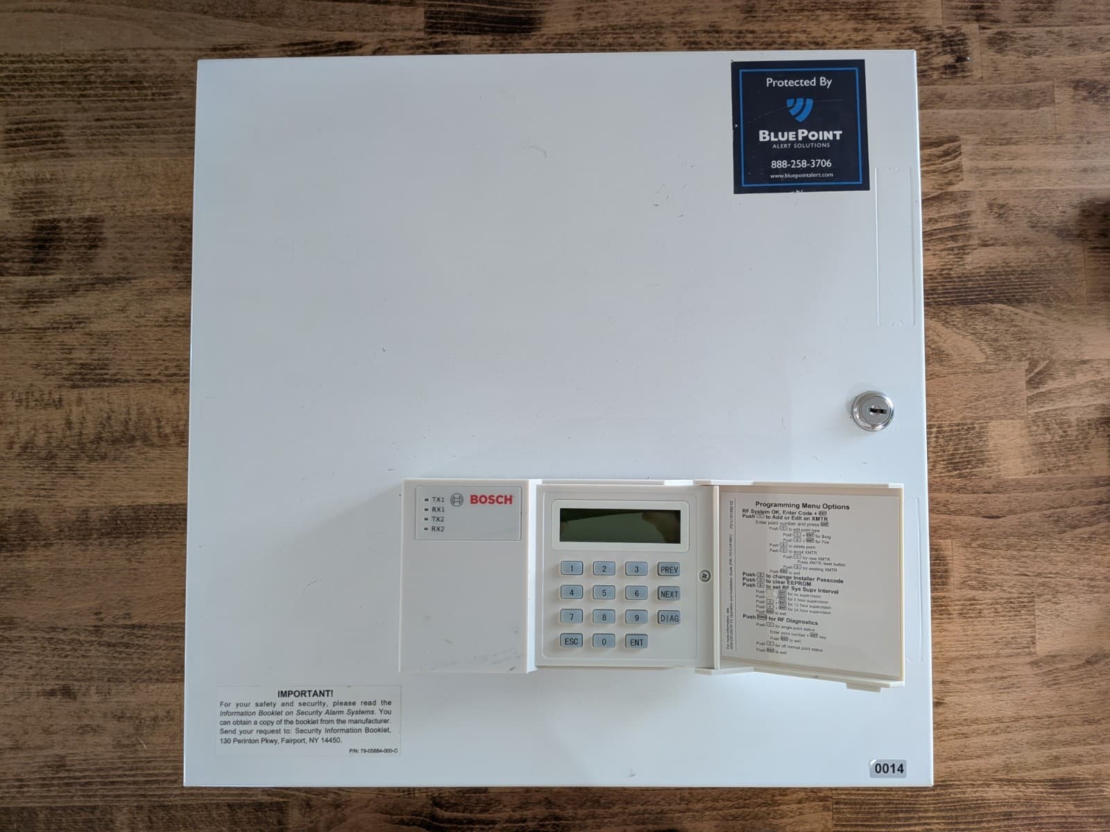 Bosch B9512G Fire / Intrusion Panel + B942 Touchscreen + BluePoint Alert Systems 6