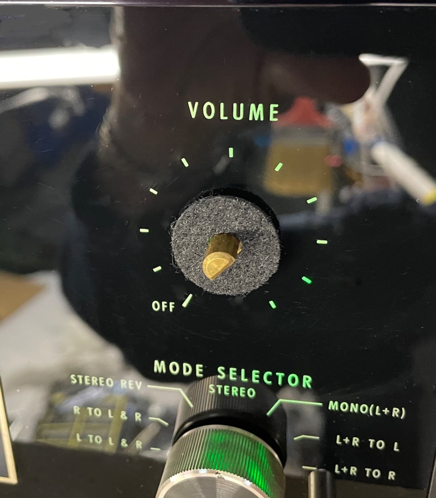 McIntosh Black Felt Washer 10pcs Replacements 3/4" x 1/4" Center by OEM Factory 3