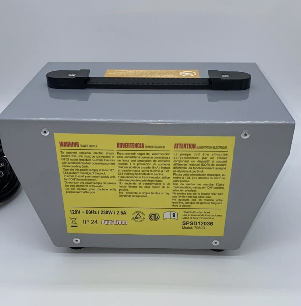 Aquabot Classic Power Supply Model 7060D, Aquabot Classic NEW 2