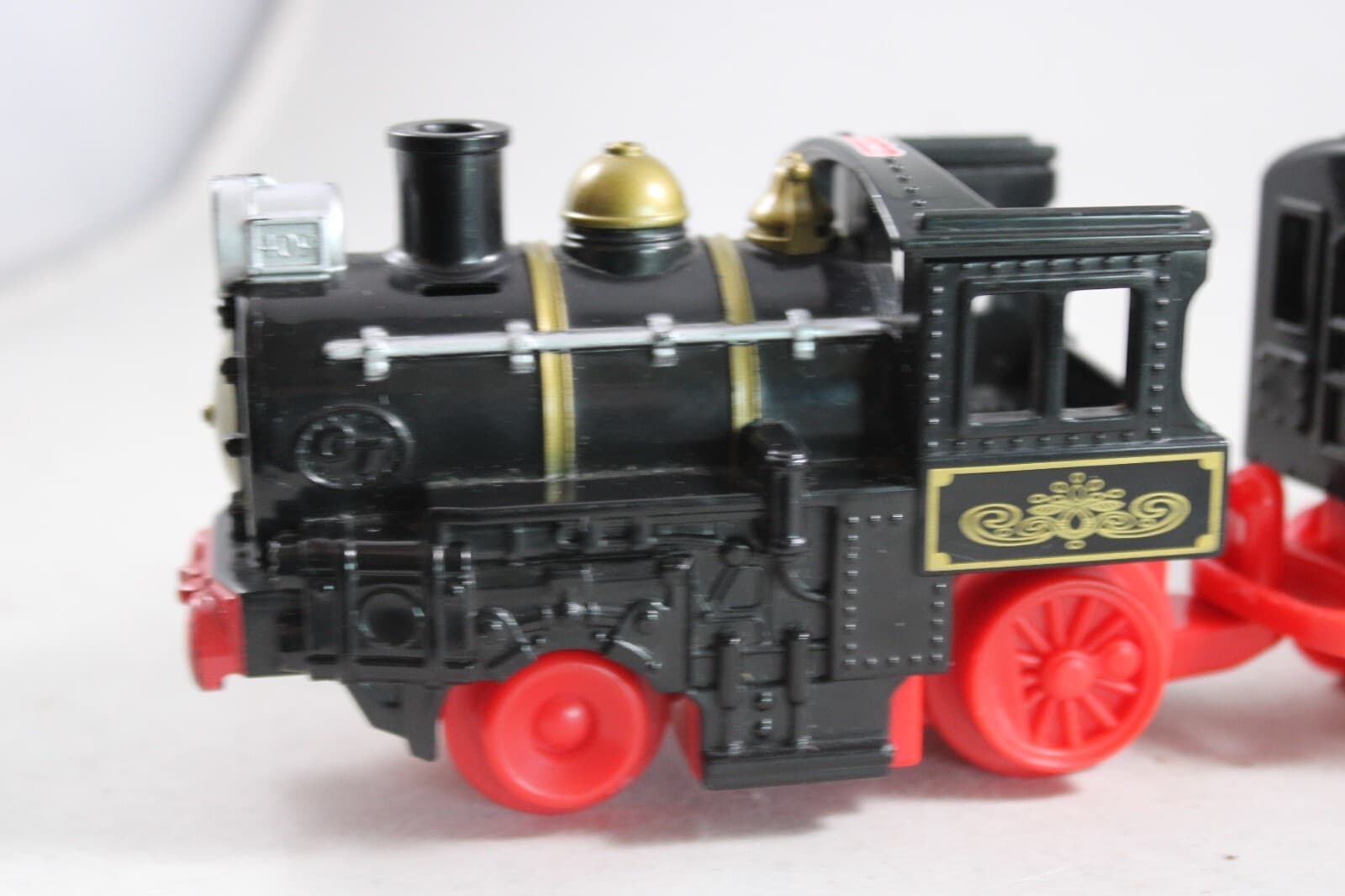 Fisher Price GeoTrax Most Generous Team Sheffield Jenkins Black Engine & Car 5