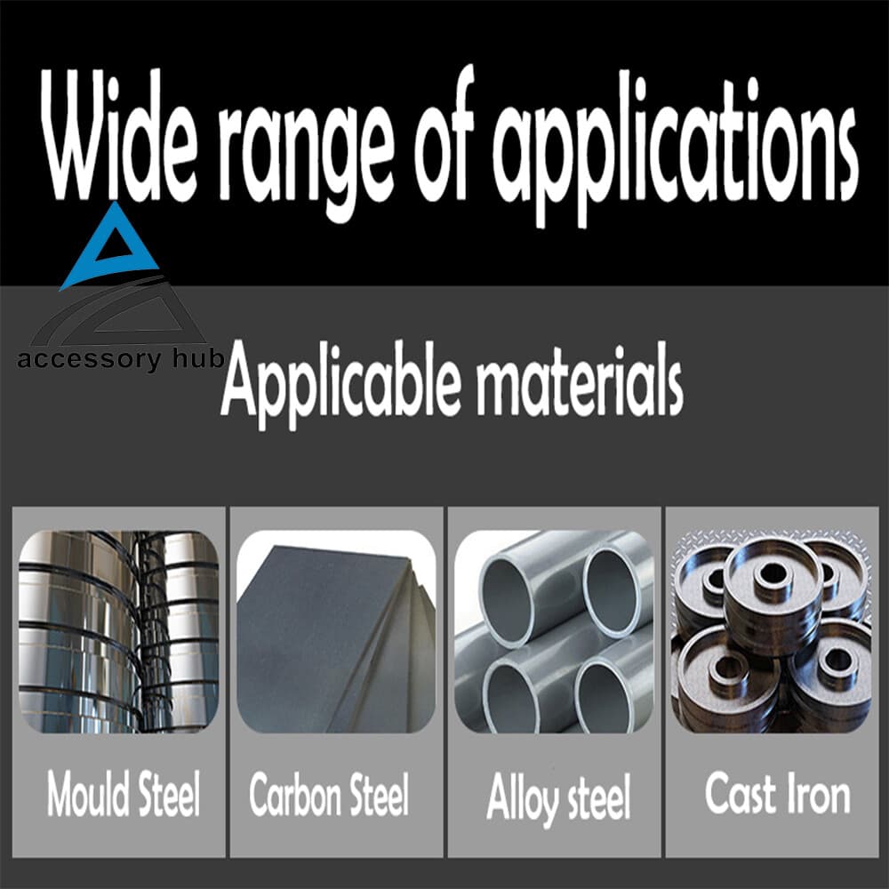 1x 1/2" 4 Flute 1" LOC Carbide Roughing End Mill 3" Overall Length-TiALN 5