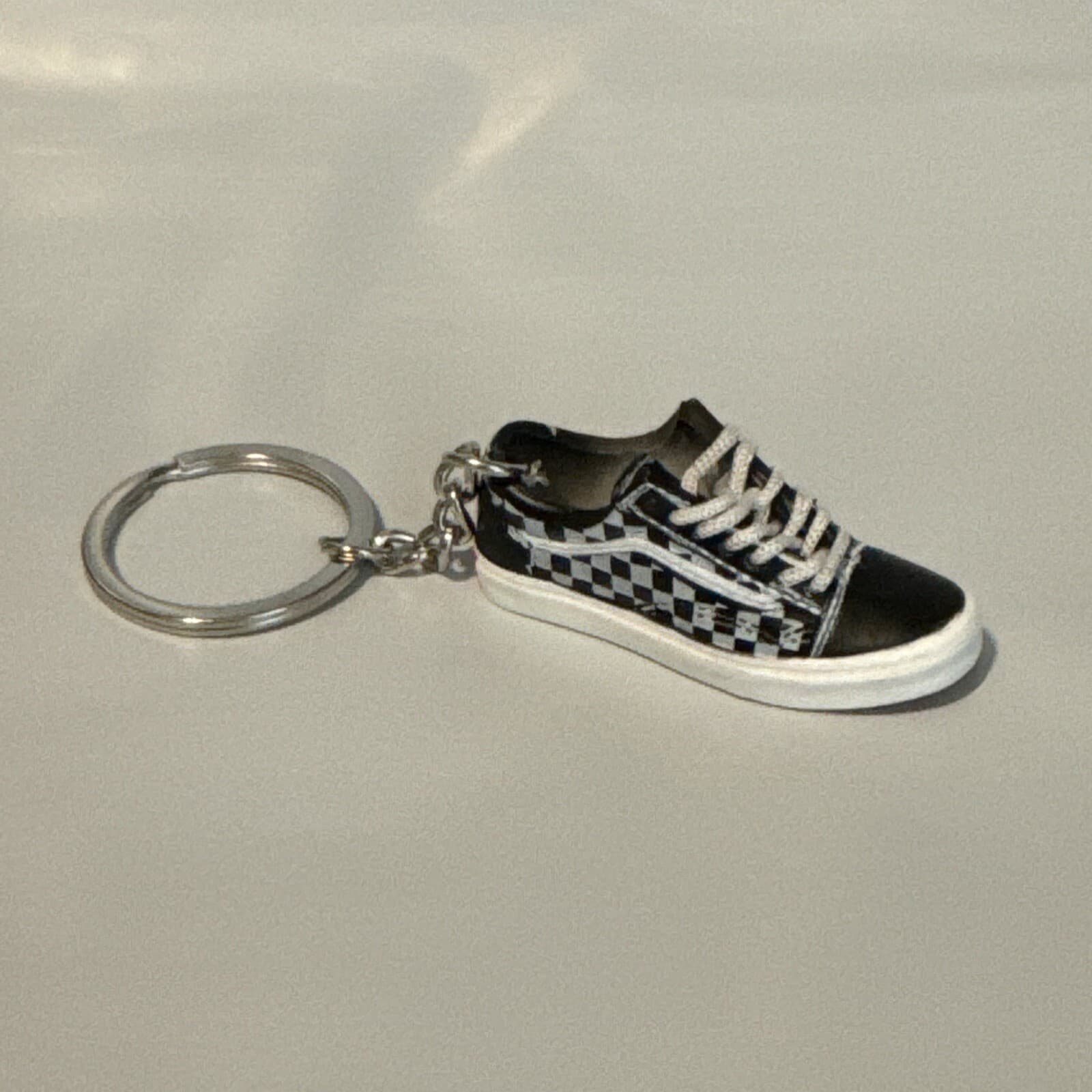 Mini Classic Skateboarding Shoe Keychain | Sk8 Low | Classic Low | Checkboard 2