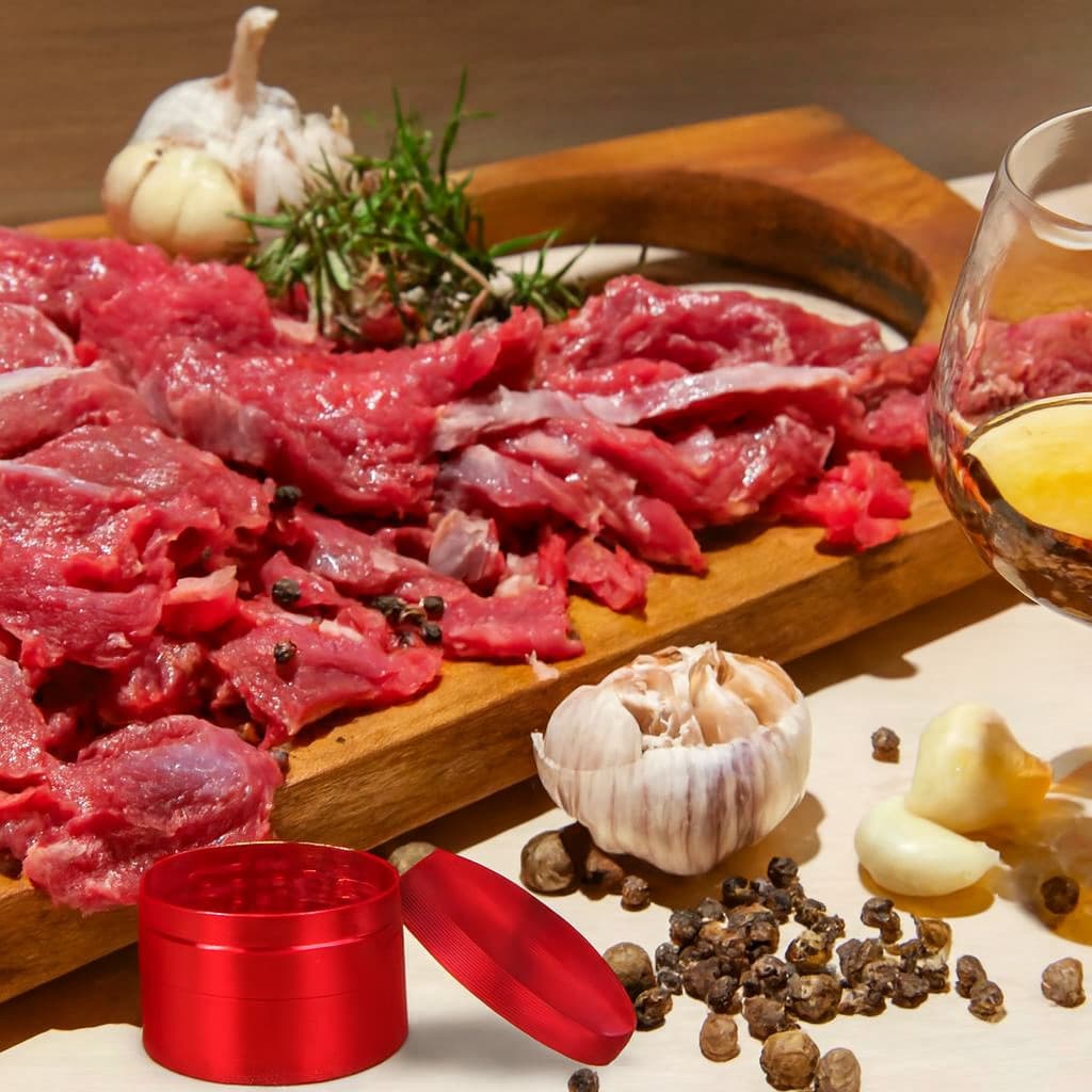 Trump 45 47 Red Herb Grinder – Modern Design, Multi-Chamber, Perfect for Foodies 6