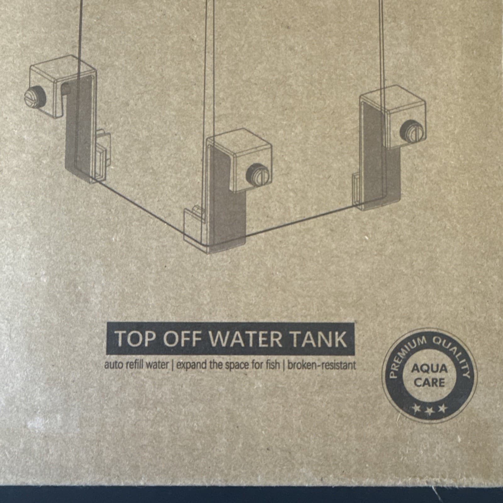 Negative Pressure Fish Tank, Clear Fish Elevator Inverted Aquarium Transparent 6