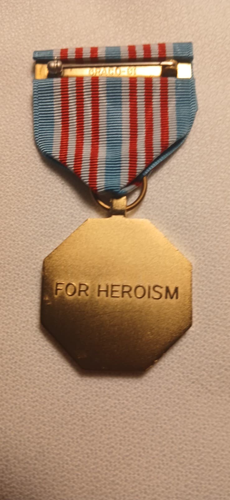 US CoastGuardmans Medal For heroism/ Full Size  3