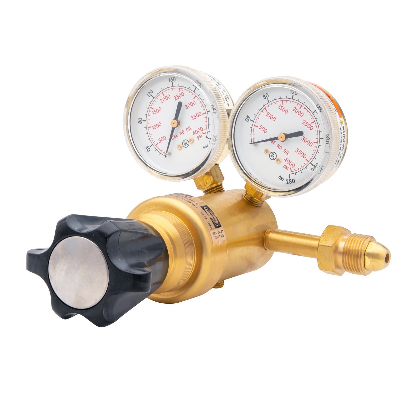 Harris 8700-800-580 Argon Helium Nitrogen Ultra High Delivery Pressure Regulator 2