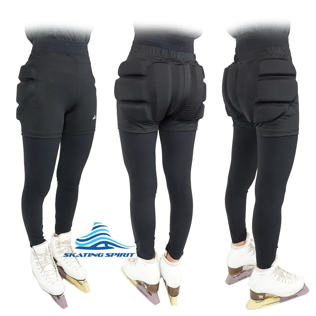 Skating Shorts Padded Body Protector Crash Pants Tailbone Hip Skate Ski Snowb... 3