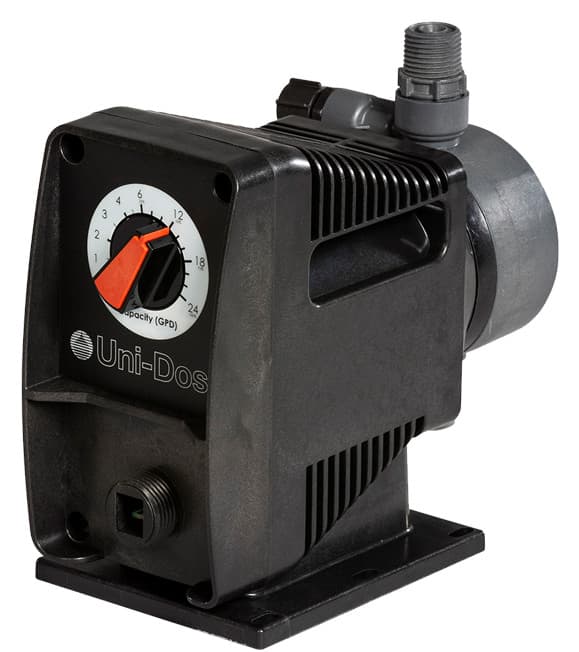 UD001-238NU (938NU) UNIDOSE CHEMICAL CHLORINE PUMP 1-24 GPD-80 PSI 115V (NEW)