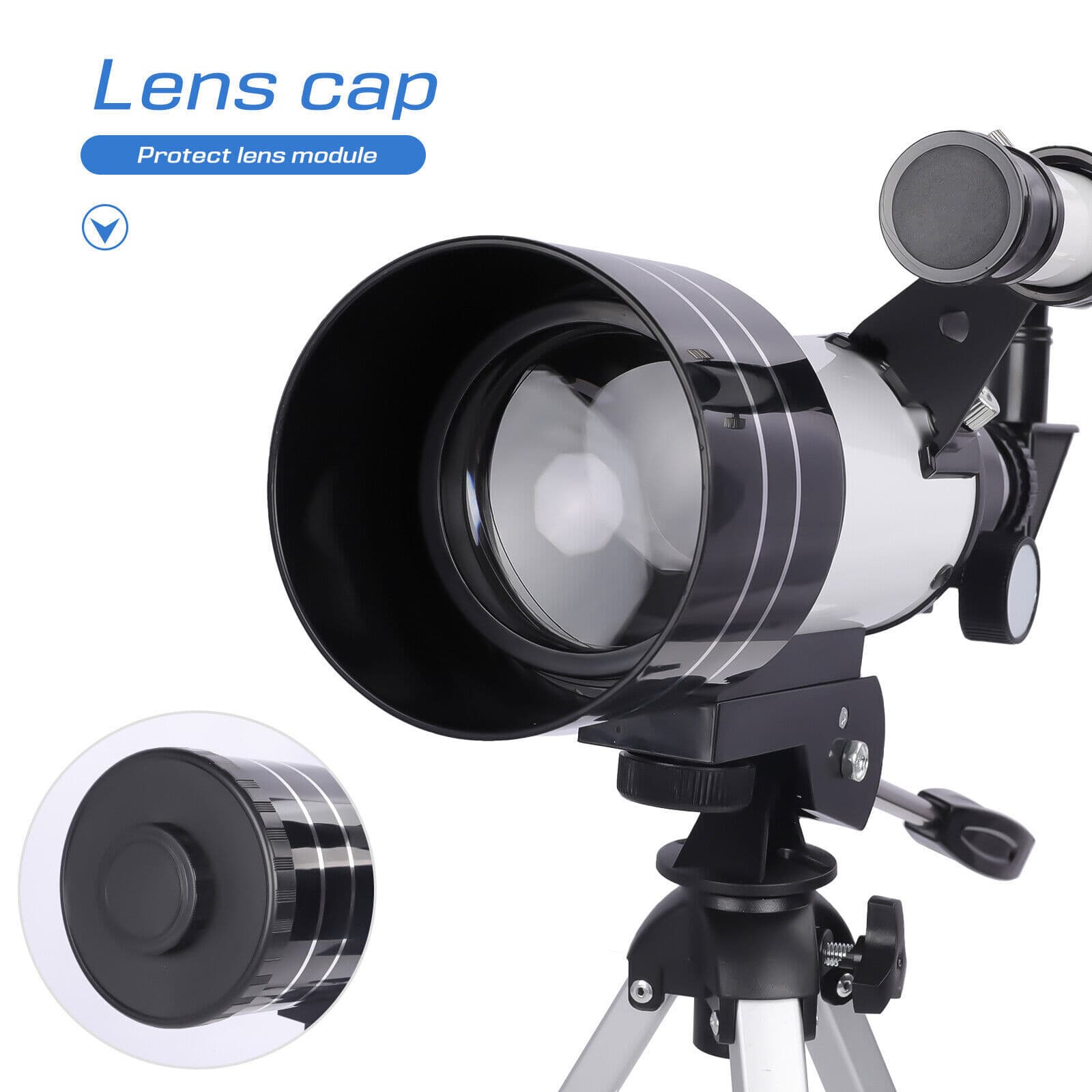 Professional Astronomical Telescope High Tripod Lunar Mirror Space HD Viewing 6