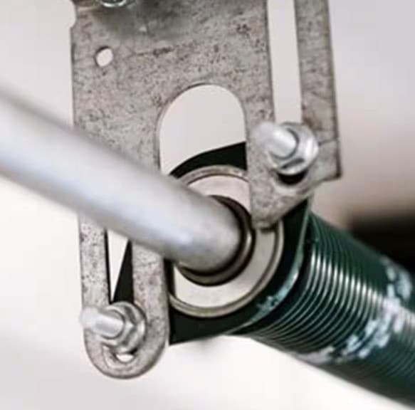 DURA-LIFT DLABE 1 in. ID 2 in. OD 400 lb. Garage Torsion Spring Bearing (2-Pack) 5