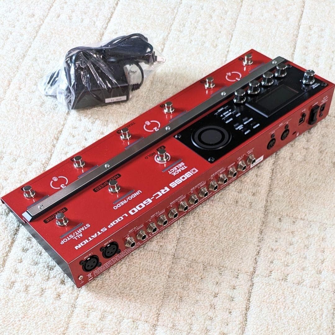 BOSS RC-600 Loop Station Looper Sequencer Near Mint With Adapter 3