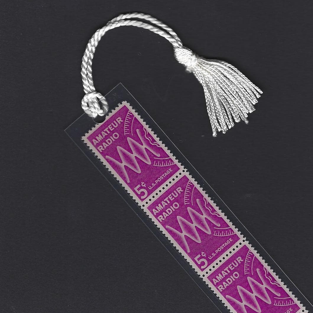 Amateur Radio - Vintage Set of 4 Stamps Bookmark Unique L@@K! 2