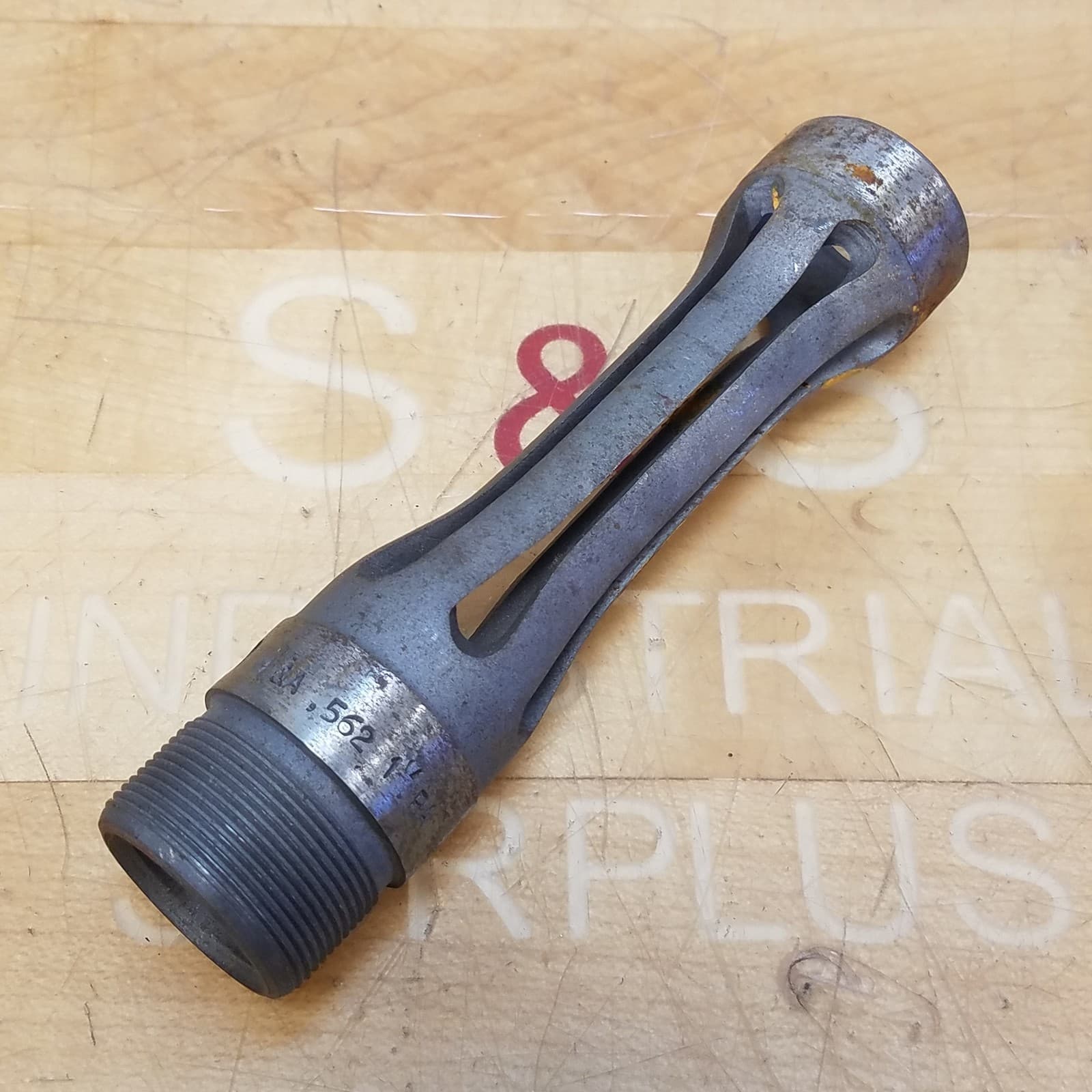 H&A 0.562, 9/16", 1" RA Fitted Collet Chuck - USED