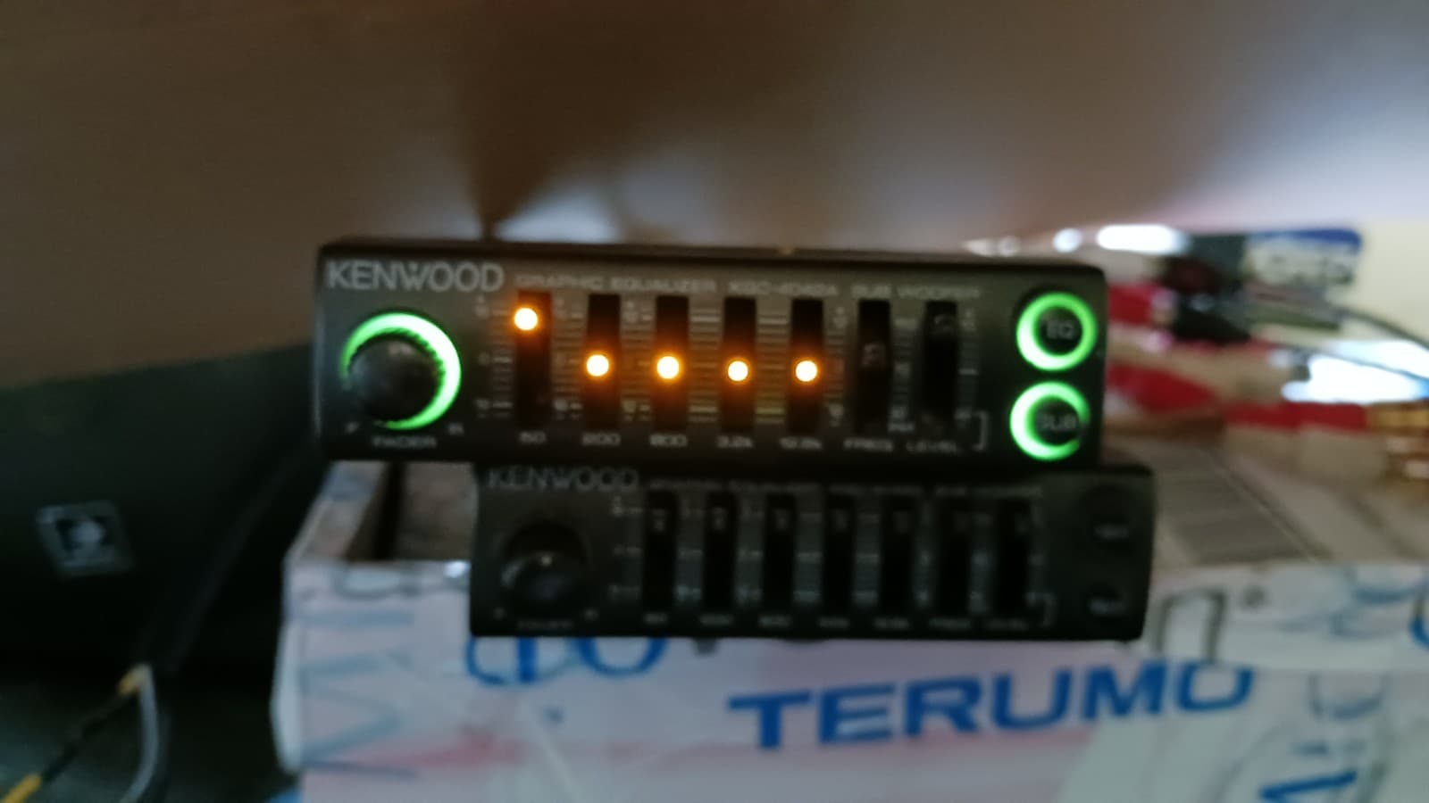 USED OLD SCHOOL KENWOOD KGC-4042A 5 BAND EQ WITH SUB OUTPUT WORKS PERFECTLY 4