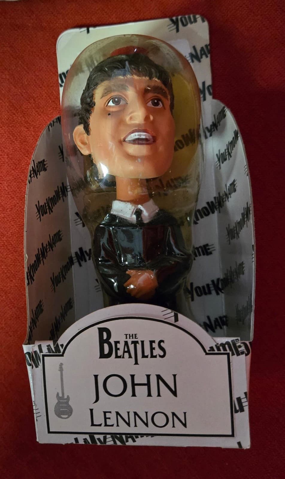 The Beatles 5" You Know My Name Made In China Bobblehead Nodder Dolls SEALED 4