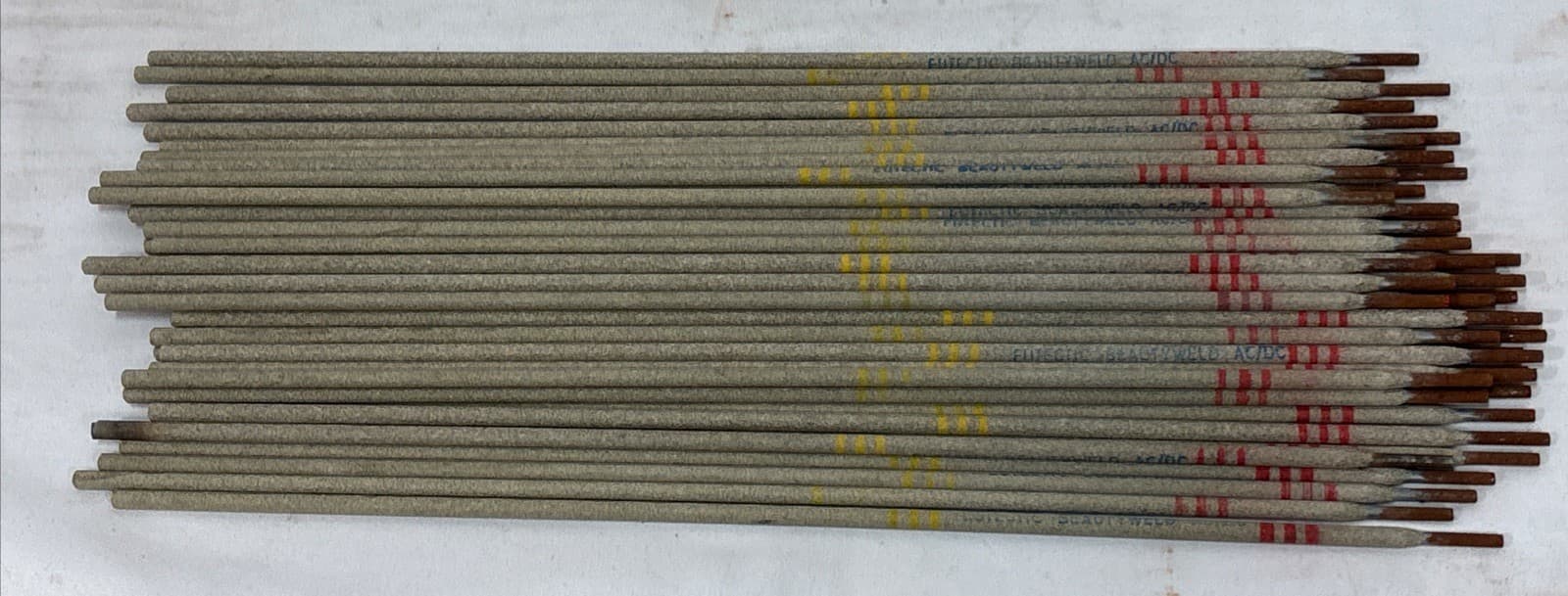 NOS Eutectic Castolin BEAUTYWELD 1/8"D AC-DC Electrode 3 lbs 47 Rods Vintage B 4