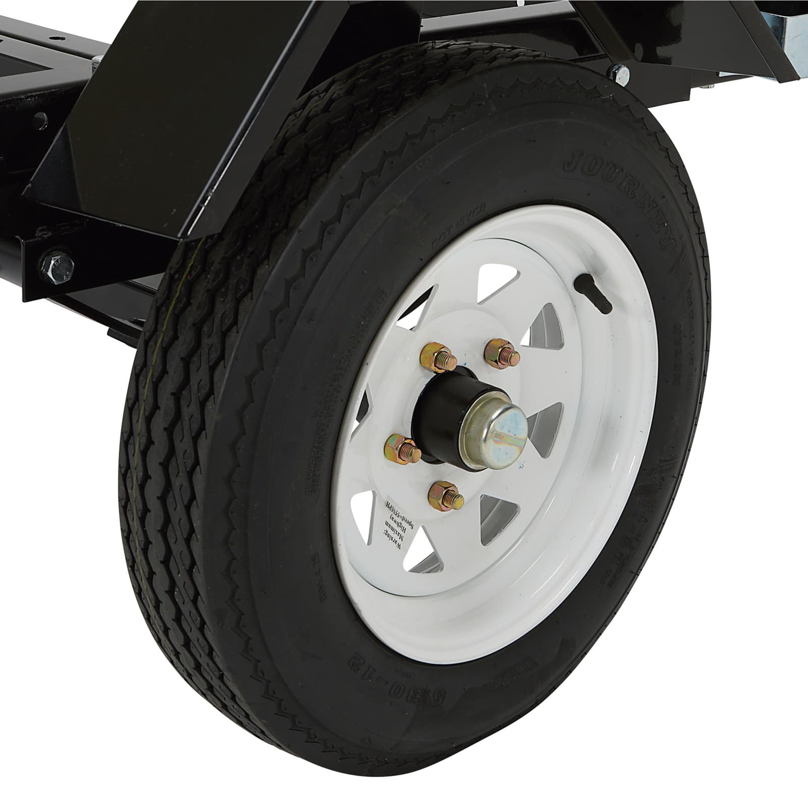 Ultra-Tow 5ft. x 8ft. Steel Utility Trailer Kit, 1715-Lb. Load Capacity 4