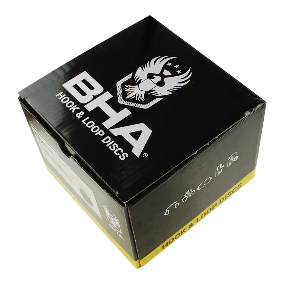 100 Pack - 6" Inch 6 Holes 100 Grit Hook & Loop Sanding Discs Orbital DA Disks 5