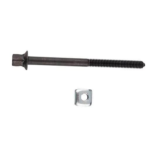 Black Steel Antique & Poster Style Bed Bolt with Nut | Bolt for Wooden Bed 
