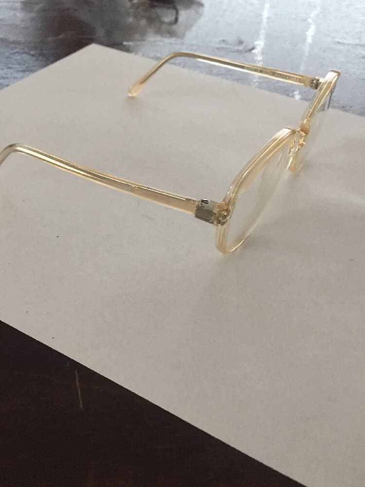 Computer Glasses New Europa Clear Plastic Aubrie Model Glasses Hipster 48-14-120 5