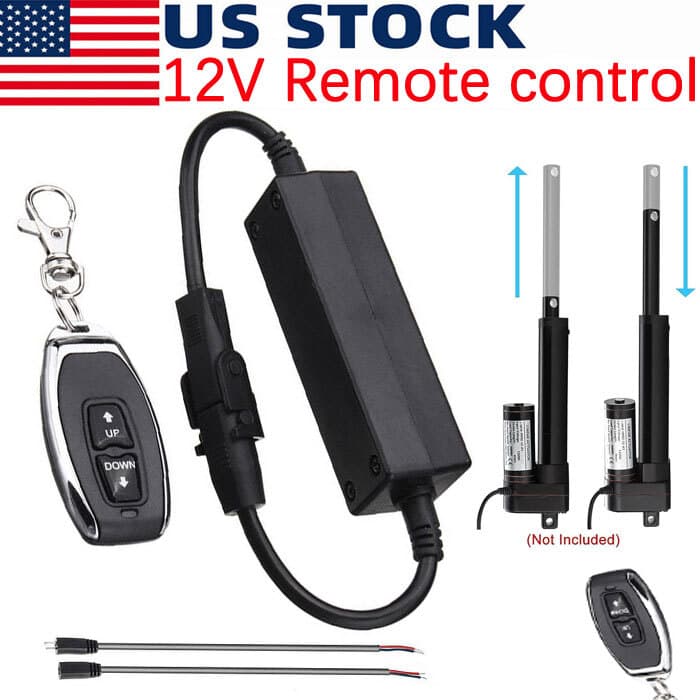 Linear Actuator Wireless Remote Controller 12V Momentary Switch Forward/Reverse