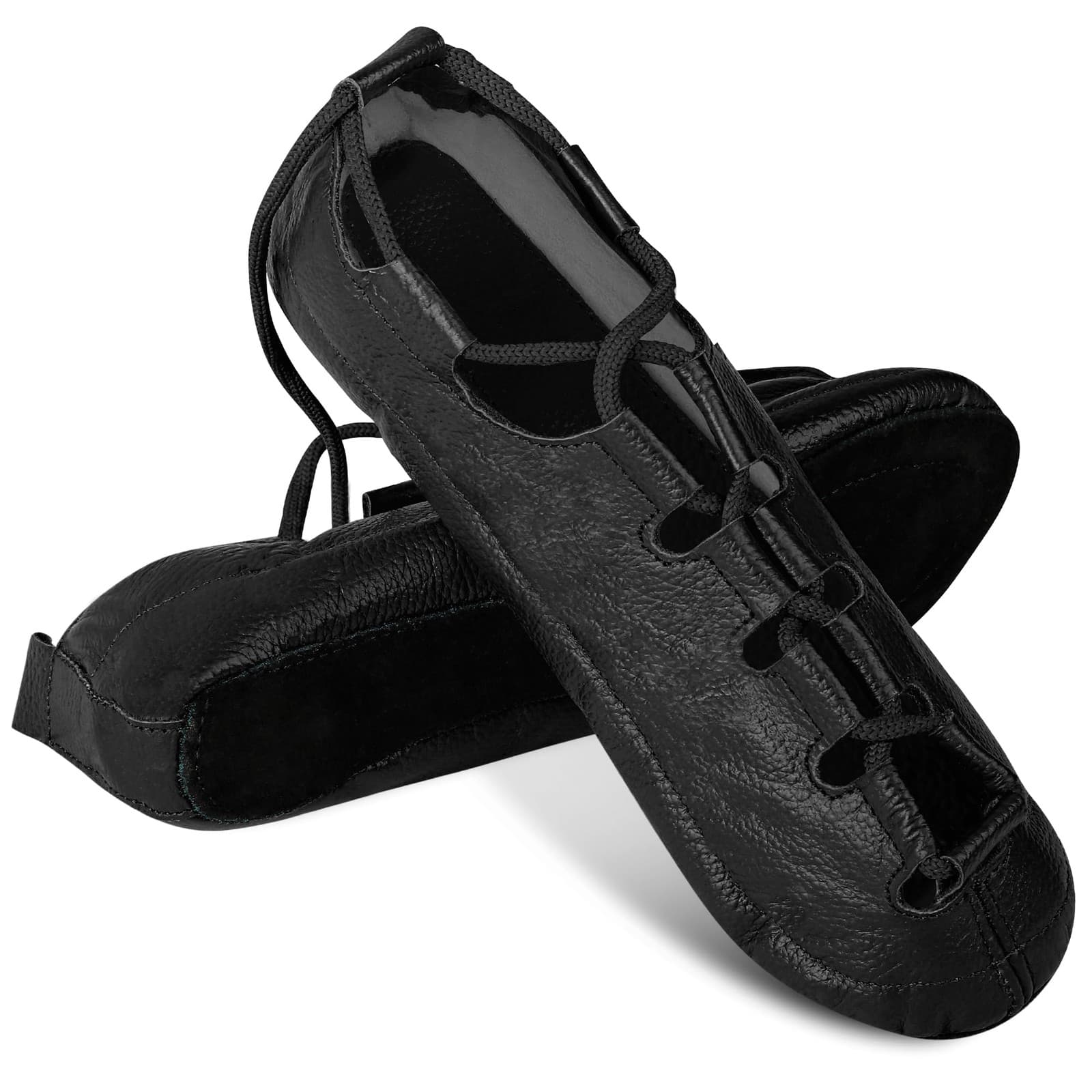 Irish Dance Pump Shoes Soft Cowhide Leather Pump Style for Competitive Irish ... 3