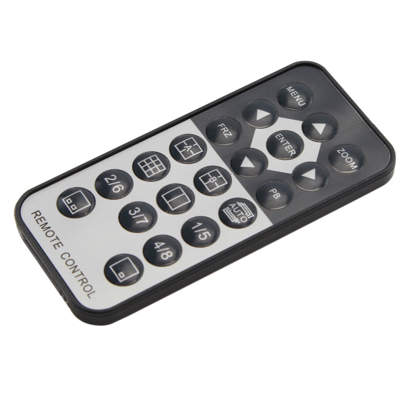 InstallerCCTV Video Quad Color 4CH Multiplexer 2 BNC Output w/ Remote Control 4