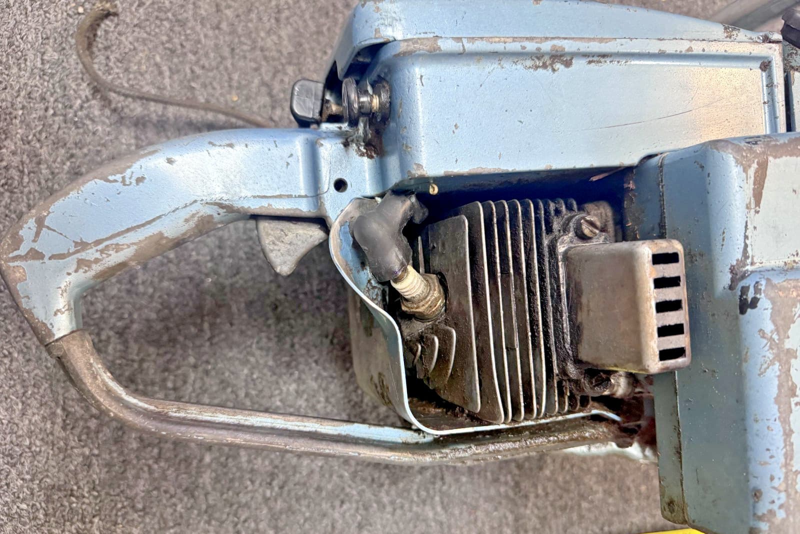 HOMELITE C-5 CHAINSAW, 18" BAR, USA, VINTAGE, UNTESTED 4