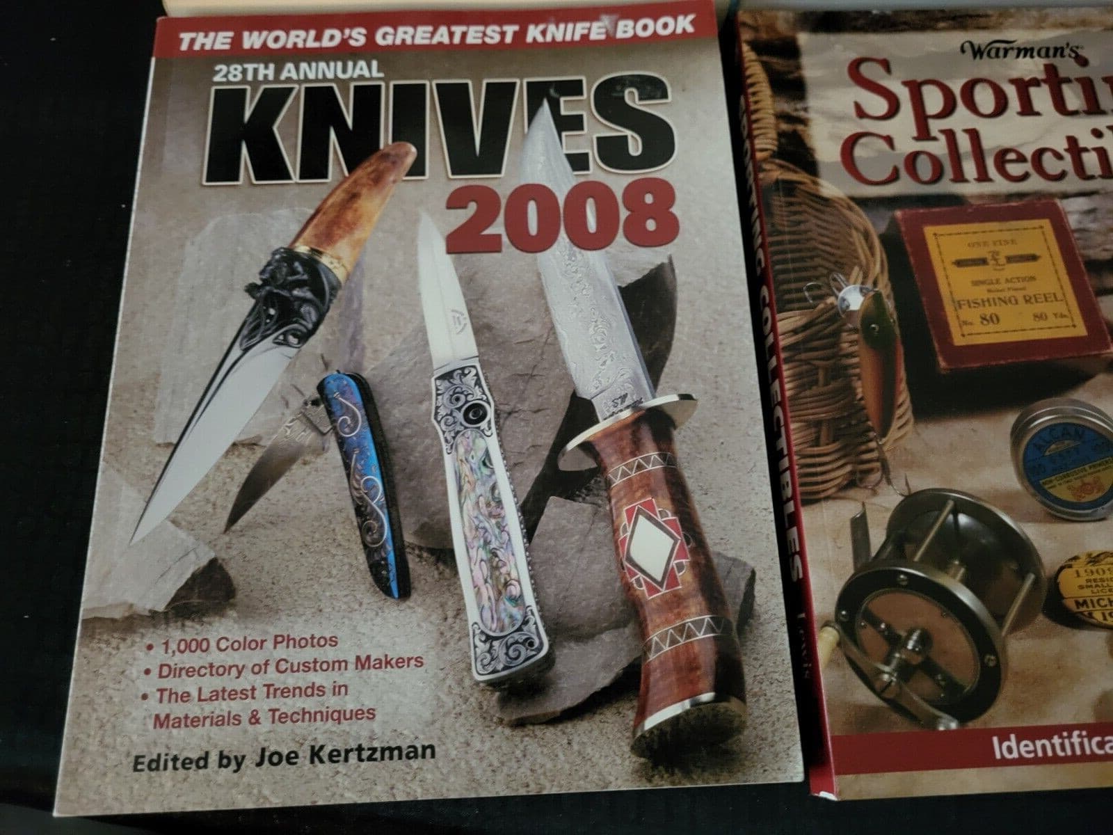 4-FISHING LURES TACKLE-KNIVES-HUNTING COLLECTIBLE PRICE GUIDE BOOKS-REFERENCE 5