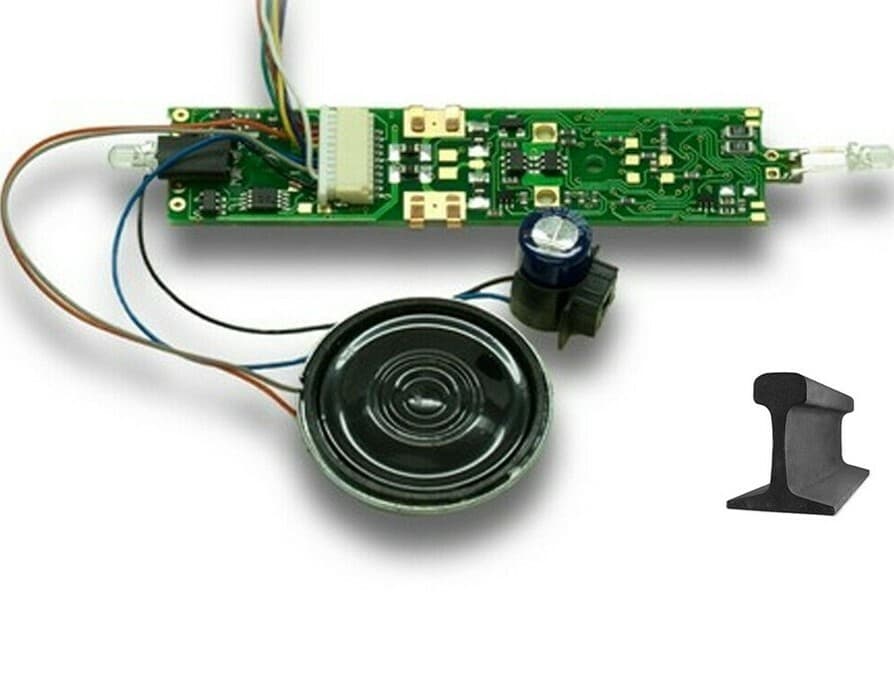 Digitrax SDXH187K1A  ~ New 2025 ~ DCC Sound Decoder For HO Scale Kato AC4400