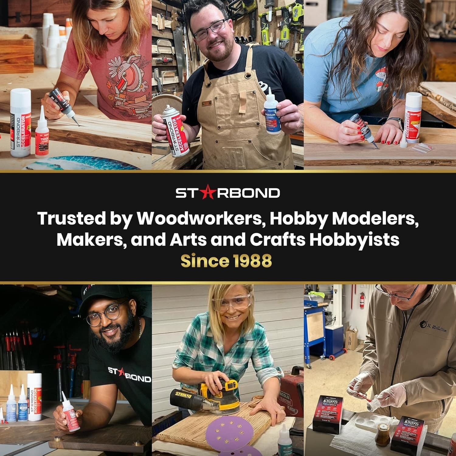 Starbond 2 oz. Super Fast Thin - Super Glue (Premium Cyanoacrylate CA Glue) 6